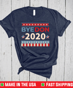 Bye Don 2020 ByeDon Retro Vintage Funny Joe Biden Anti-Trump T-Shirt