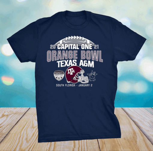 Capital One 2021 Orange Bowl Texas A&M Shirt