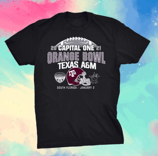 Capital One 2021 Orange Bowl Texas A&M Shirt