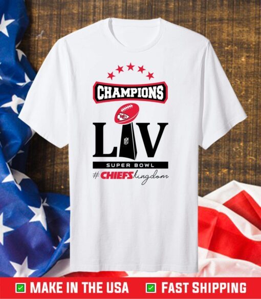 Chiefs kingdom,Chiefs champions, Super bowl,Chiefs super bowl Gift T-Shirts