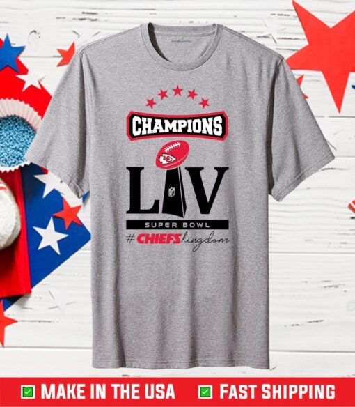Chiefs kingdom,Chiefs champions, Super bowl,Chiefs super bowl Gift T-Shirts