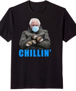 Chillin' Bernie Mittens Meme Bernie Sanders Sitting Premium T-Shirt