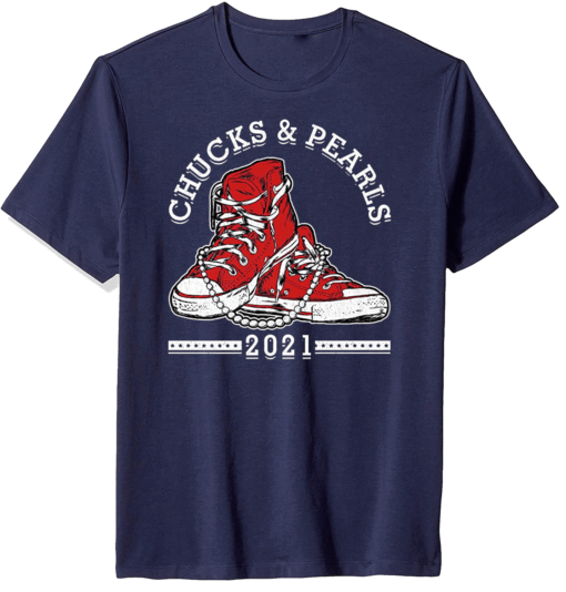 Official Chucks And Pearls Shirt Matching Mom Daughter T-Shirt