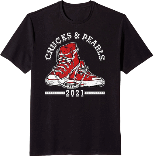 Official Chucks And Pearls Shirt Matching Mom Daughter T-Shirt