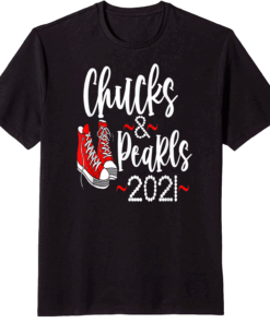 Chucks and Pearls 2021 Kamala Harris T-Shirt