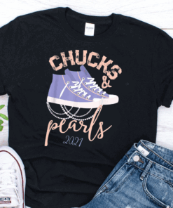 Chucks and Pearls 2021 Tee T-Shirt