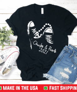 Chucks and Pearls 2021 Vintage T-Shirt