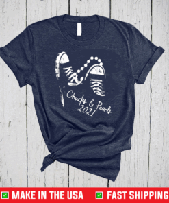 Chucks and Pearls 2021 Vintage T-Shirt