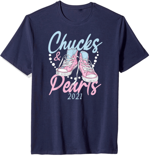 Chucks and Pearls Black 2021 T-Shirt