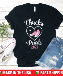 Chucks and Pearls Black 2021 T-Shirt