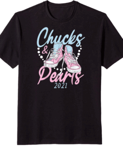 Chucks and Pearls Black 2021 T-Shirt