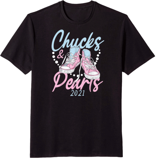 Chucks and Pearls Black 2021 T-Shirt