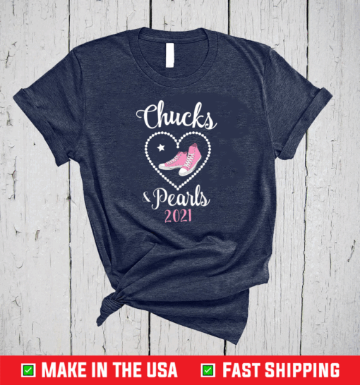 Chucks and Pearls Black 2021 T-Shirt