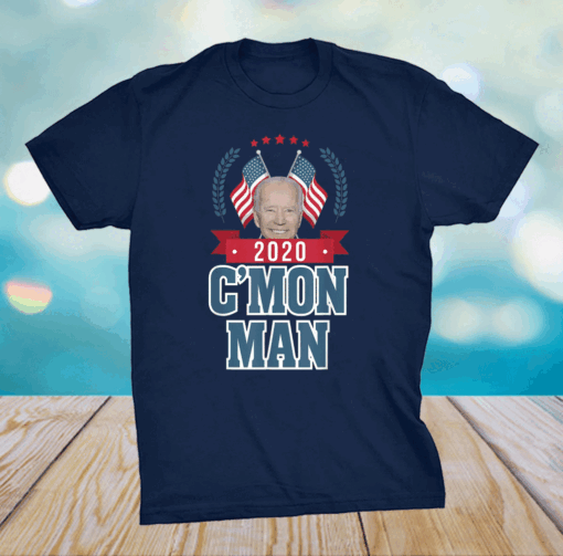 C'mon Man - Come On Joe Biden American Flag T-Shirt