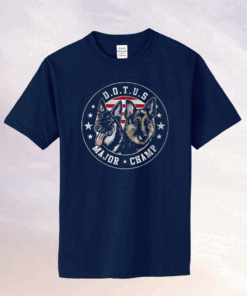 DOTUS Major And Champ US Flag T-Shirt