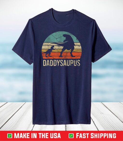 Daddy Dinosaur Tee Funny Dad Daddysaurus 2021 T-Shirt