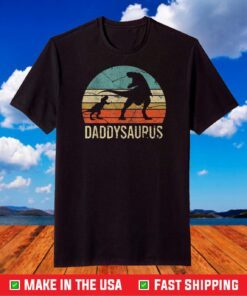 Daddy Dinosaur Tee Funny Dad Daddysaurus 2021 T-Shirt