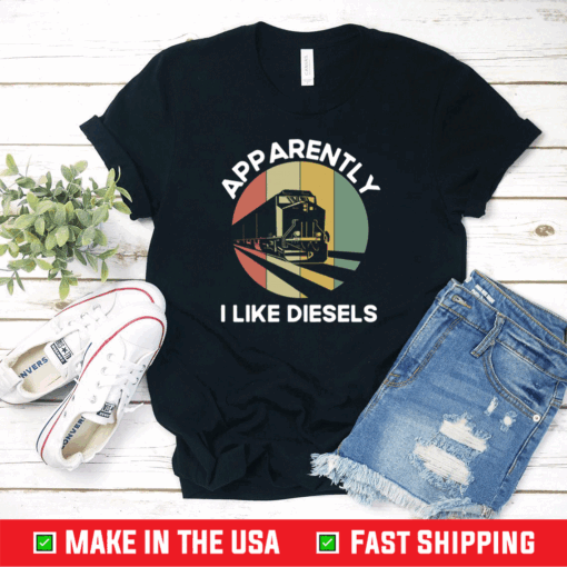 Diesel Locomotive Model Train Enthusiasts Diesel Train Shirt