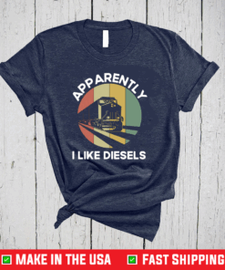 Diesel Locomotive Model Train Enthusiasts Diesel Train Shirt