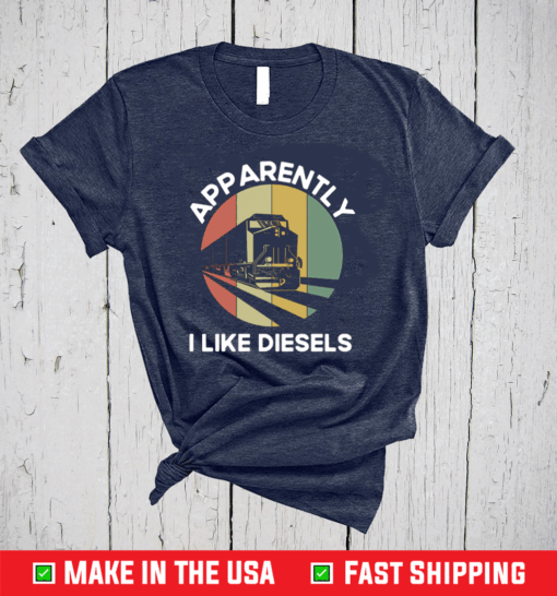 Diesel Locomotive Model Train Enthusiasts Diesel Train Shirt