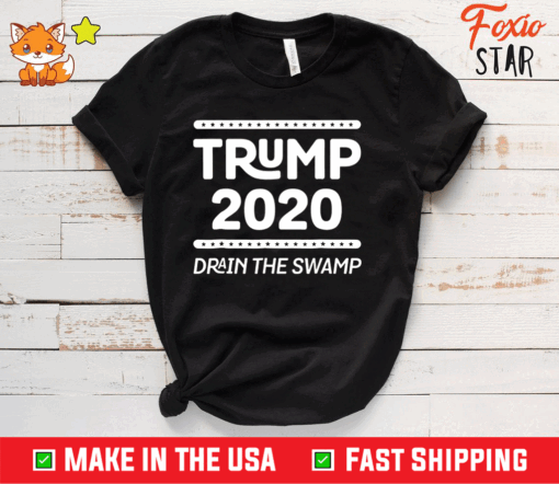 Drain the Swamp Donald Trump 2020 Elect Rally Classic T-Shirt