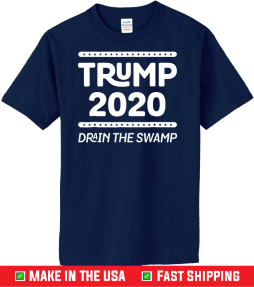 Drain the Swamp Donald Trump 2020 Elect Rally Classic T-Shirt