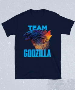 Godzilla vs Kong Official Team Godzilla Neon 2021 Shirt