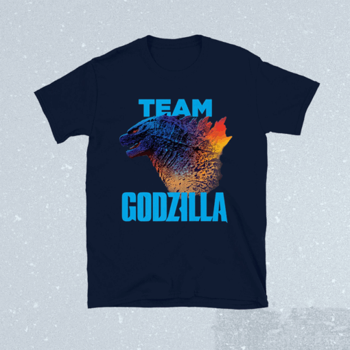 Godzilla vs Kong Official Team Godzilla Neon 2021 Shirt