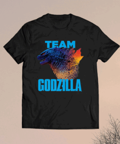 Godzilla vs Kong Official Team Godzilla Neon 2021 Shirt