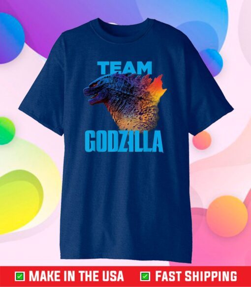 Godzilla vs Kong - Official Team Godzilla Neon Gift T-Shirt