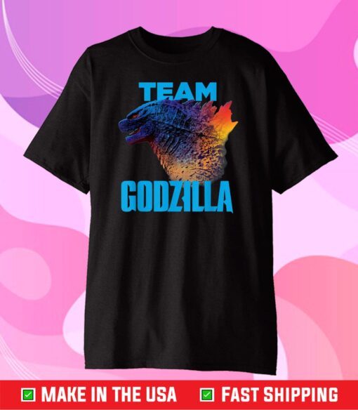 Godzilla vs Kong - Official Team Godzilla Neon Gift T-Shirt