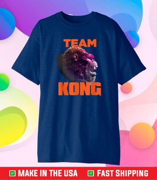 Godzilla vs Kong - Official Team Kong Neon Classic T-Shirt