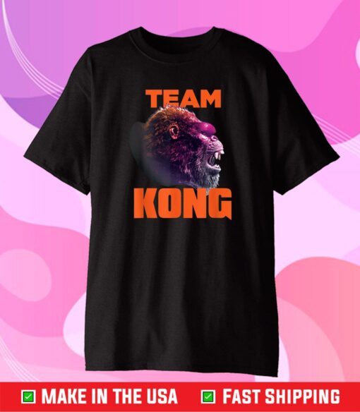 Godzilla vs Kong - Official Team Kong Neon Classic T-Shirt