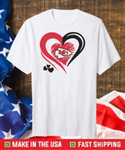 Heart Kansas City Chiefs, Kansas City Chiefs Football Team Unisex T-Shirt