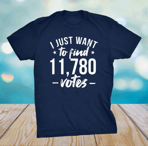 I just want to find 11,780 votes US election T-Shirt