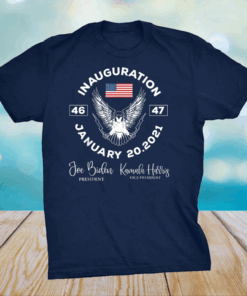 Inauguration 2021 Joe Biden 46 and Kamala Harris 47 T-Shirt