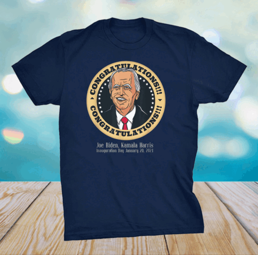 Inauguration 2021 Joe Biden Gift 46th President Day T-Shirt