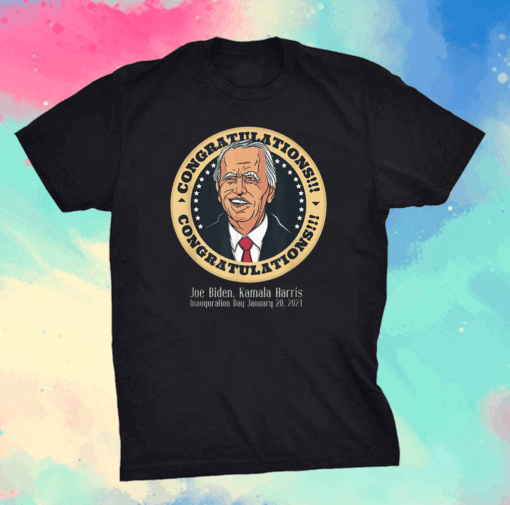 Inauguration 2021 Joe Biden Gift 46th President Day T-Shirt