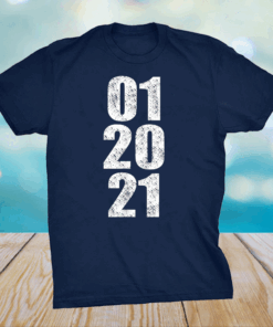 Inauguration Day 2021 Date President Biden Harris T-Shirt