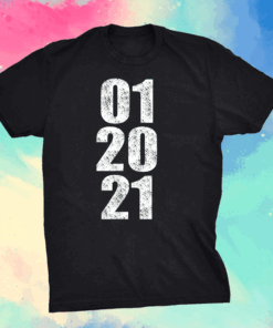 Inauguration Day 2021 Date President Biden Harris T-Shirt