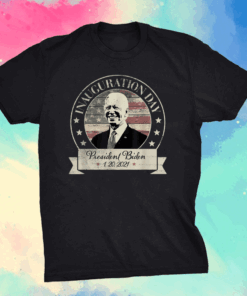 Inauguration Day Joe Biden 46th President Commemorative Seal T-Shirt