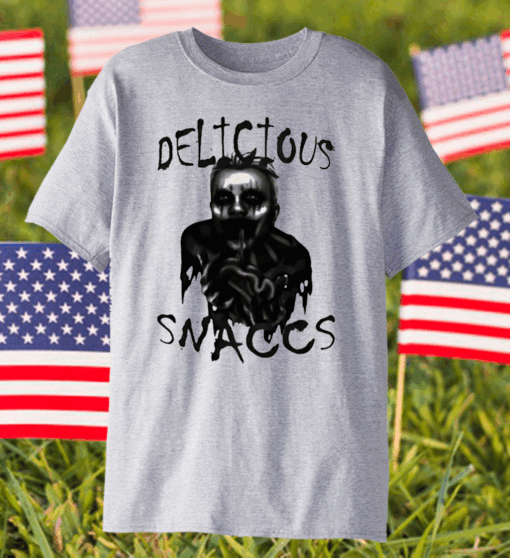 Jake Munro deltctous snaccs shirt