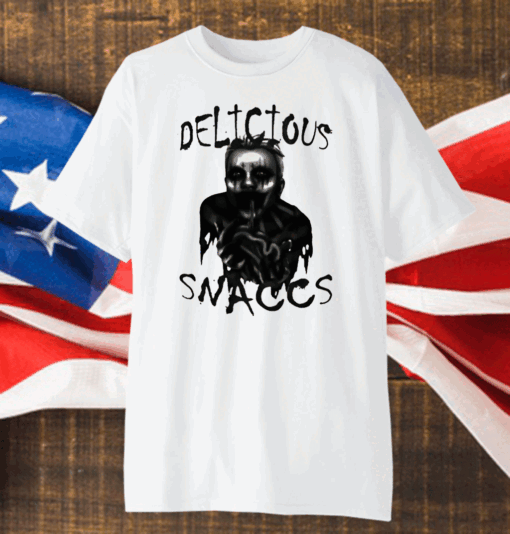 Jake Munro deltctous snaccs shirt