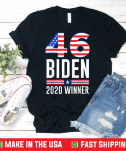 Joe Biden 2020 Winner 46th President of The United States T-Shirt