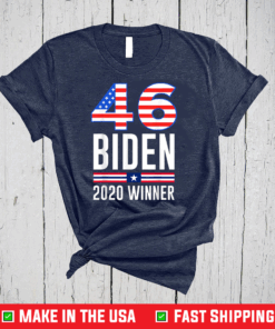 Joe Biden 2020 Winner 46th President of The United States T-Shirt