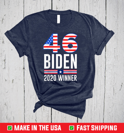 Joe Biden 2020 Winner 46th President of The United States T-Shirt