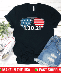 Joe Biden Inauguration Day Retro Sunglasses Flag 1.20.21 T-Shirt