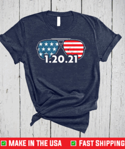Joe Biden Inauguration Day Retro Sunglasses Flag 1.20.21 T-Shirt