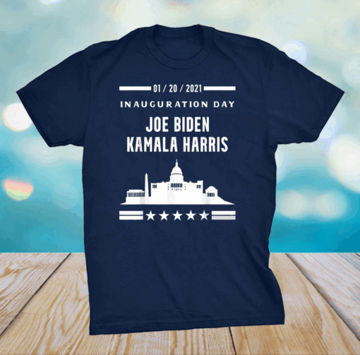 Joe Biden Kamala Harris Inauguration 46th President Day 2021 Tee Shirts