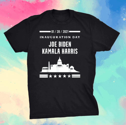 Joe Biden Kamala Harris Inauguration 46th President Day 2021 Tee Shirts